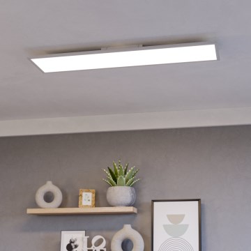 Eglo - LED prigušiva panel za površinsku montažu LED/33,5W/230V 2700-6500K 120x30 cm bela + daljinski upravljač