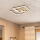 Eglo - LED prigušiva plafonska lampa 4xLED/32W/230V 2700-6500K braon/crna