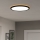 Eglo - LED prigušiva plafonska lampa za kupatilo LED/18,5W/230V 2700-6500K Ø 38,9 cm IP44 crna + daljinski upravljač