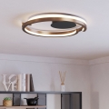 Eglo - LED prigušiva plafonska svetiljka 2xLED/20W/230V 2700-6500K prečnik 48 cm bronzana + daljinski upravljač