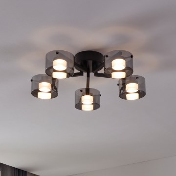 Eglo - LED prigušiva plafonska svetiljka 5xLED/5,4W/230V