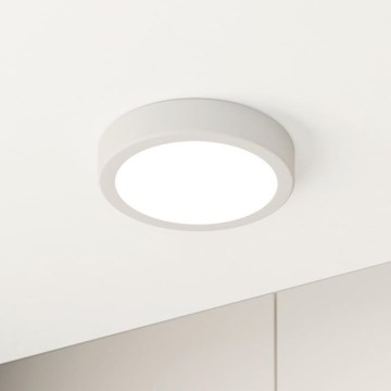 Eglo - LED prigušiva plafonska svetiljka LED/11W/230V bela Ø 16 cm
