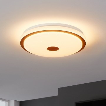 Eglo - LED prigušiva plafonska svetiljka LED/24W/230V + daljinsko upravljanje
