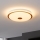 Eglo - LED prigušiva plafonska svetiljka LED/24W/230V + daljinsko upravljanje