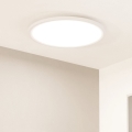 Eglo - LED prigušiva plafonska svetiljka LED/41W/230V prečnika 60 cm bela