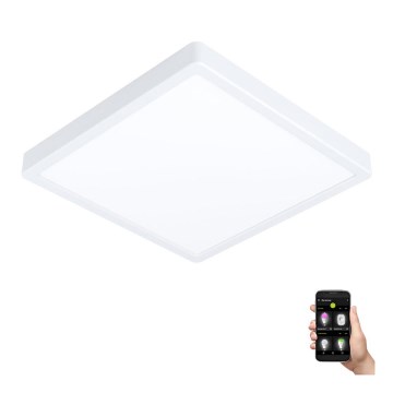 Eglo - LED prigušiva plafonska svetiljka za kupatilo LED/19,5W/230V 2700-6500K IP44 ZigBee 28,5x28,5 cm