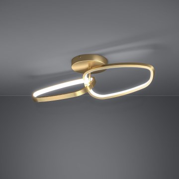 Eglo - LED prigušiva plafonski luster LED/25W/230V 3000K zlatna