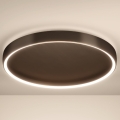 Eglo - LED prigušiva plafonsko svetlo LED/10W/230V + 4xLED/9,5W 2200-6500K prečnik 55 cm braon + daljinski upravljač