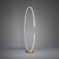 Eglo - LED prigušiva podna lampa LED/20W/230V 2200-6500K zlatna