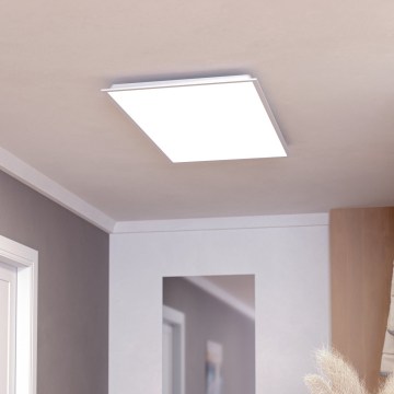 Eglo - LED prigušiva površinski montiran panel LED/35,5W/230V 2700-6500K 120x60 cm bela + daljinski upravljač
