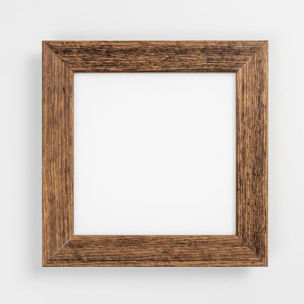 Eglo - LED nadgradni plafonski panel SALOBRENA 2 WOOD, prigušiva, LED/16W/230V, 4000K, 34x34 cm, braon