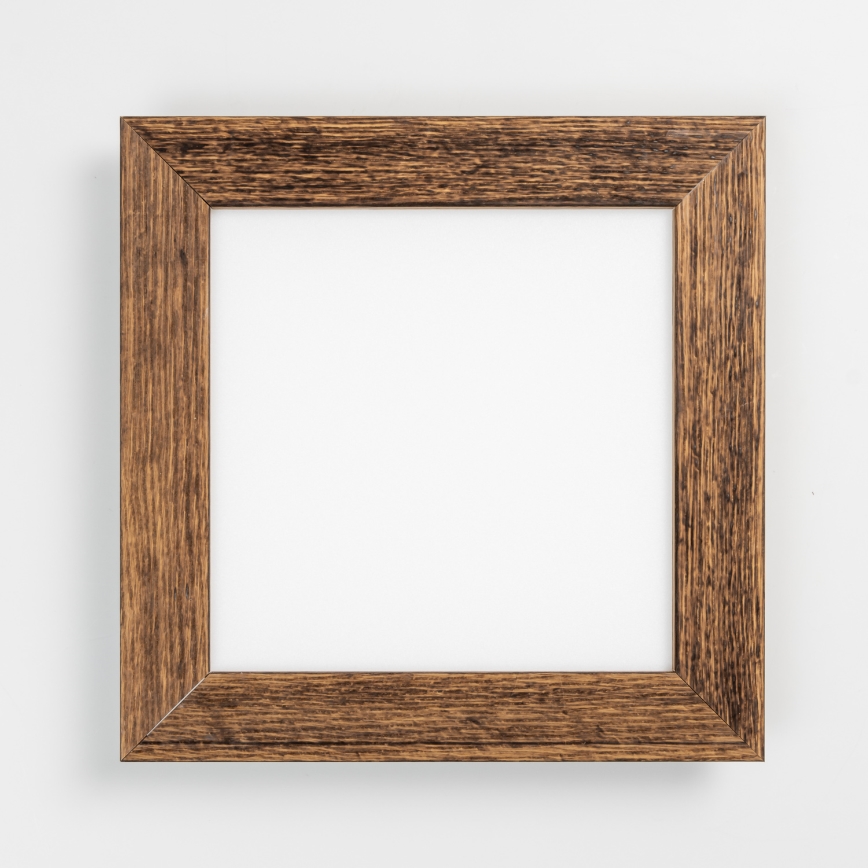 Eglo - LED nadgradni plafonski panel SALOBRENA 2 WOOD, prigušiva, LED/16W/230V, 4000K, 34x34 cm, braon