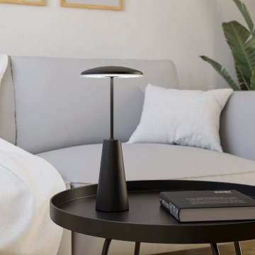 Eglo - LED prigušiva spoljašnja lampa na dodir LED/2,8W/5V 2400K/3000K/4000K 5200 mAh IP54 crna