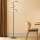Eglo - LED prigušiva stojeća lampa LED/20W/230V 2200-6500K mesing