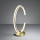 Eglo - LED prigušiva stona lampa LED/12W/230V 2200-6500K zlatna