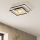 Eglo - LED prigušiva stropna svetiljka 2xLED/17W/230V +LED/4,2W 2700-6500K + daljinski upravljač