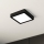 Eglo - LED prigušiva stropna svetiljka LED/11W/230V crna 16x16 cm