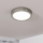Eglo - LED prigušiva stropna svetiljka LED/11W/230V mat hrom prečnik 16 cm