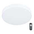Eglo - LED prigušiva stropna svetiljka LED/18W/230V + daljinski upravljač