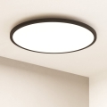 Eglo - LED prigušiva stropna svetiljka LED/41W/230V pr. 60 cm crna