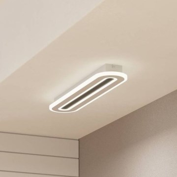 Eglo - LED prigušiva stropno svetlo LED/20W/230V 2700-6500K bela + daljinski upravljač