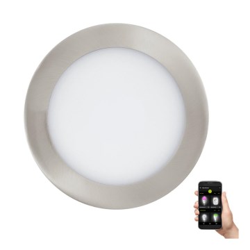 Eglo - LED prigušiva ugradna lampa za kupatilo LED/10,5W/230V IP44 ZigBee pr. 16,5 cm