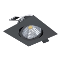 Eglo - LED prigušiva ugradna stropna svetiljka LED/6W/230V