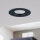 Eglo - LED prigušiva ugradna svetiljka LED/6W/230V crna