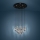 Eglo - LED prigušiva viseći luster na sajli LED/27W/230V 3000K crna