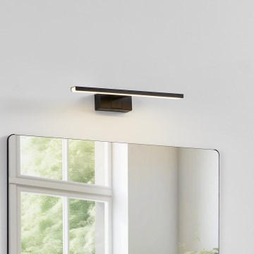Eglo - LED rasveta za kupatilsko ogledalo LED/7W/230V 3000/4000/6500K 40 cm IP44 crna