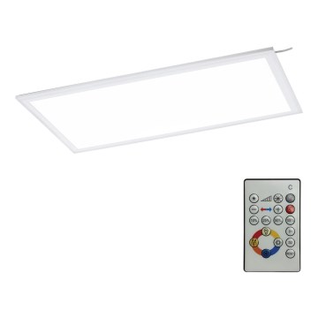 Eglo - LED RGB prigušiva panel LED/21W/230V + daljinski upravljač