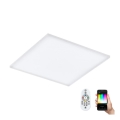 Eglo - LED RGB prigušiva plafonska lampa TURCONA-C LED/30W/230V + daljinski upravljač