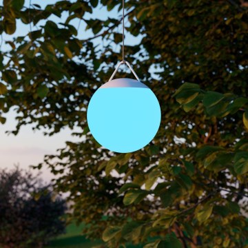 Eglo - LED RGB prigušiva spoljašnje punjivo LED svetlo/2600 mAh IP44 belo + daljinski upravljač