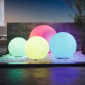 Eglo - LED RGB prigušiva spoljna lampa 1xE27/9W/230V 2700-6500K IP65 ø500