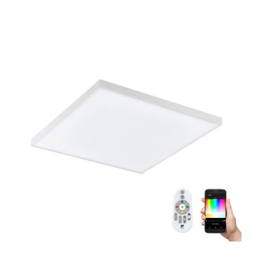 Eglo - LED RGB prigušiva stropna svetiljka TURCONA-C LED/15W/230V + daljinski upravljač