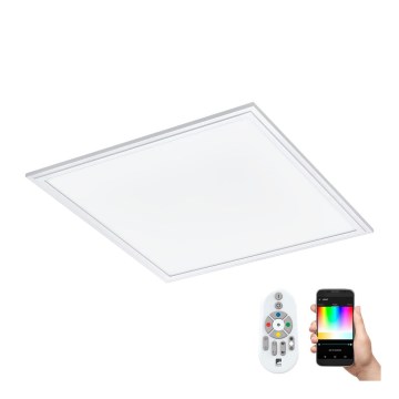 Eglo - LED RGB prigušiva svetiljka SALOBRENA-C LED/24W/230V + daljinski upravljač