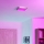 Eglo - LED RGBW prigušiva kupatilska plafonska svetiljka LED/10,5W/230V 2700-6500K 22x22 cm IP44 mat hrom