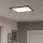 Eglo - LED RGBW prigušiva kupatilska plafonska svetiljka LED/17,6W/230V 2700-6500K 39x39 cm IP44 crna ZigBee