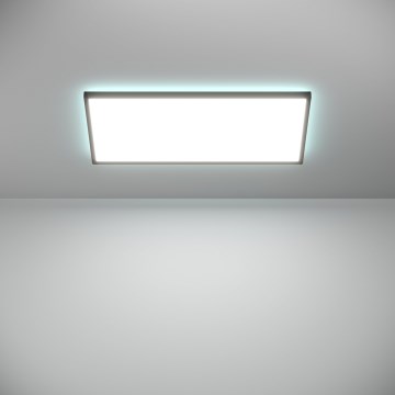Eglo - LED RGBW prigušiva kupatilska stropna svetiljka LED/17,2W/230V 2700-6500K 30x57cm IP44 crna ZigBee