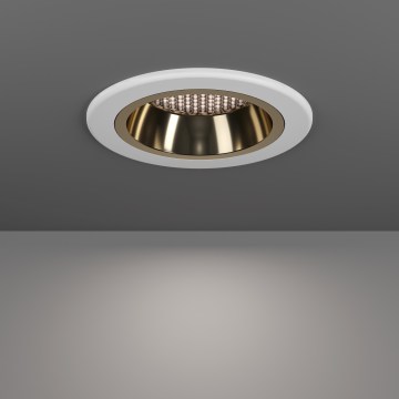 Eglo - LED RGBW prigušiva kupatilska ugradna plafonska lampa LED/4,8W/230V 2700-6500K IP44 bela/zlatna