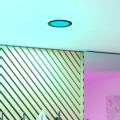 Eglo - LED RGBW prigušiva kupatilska ugradna svetiljka LED/9,5W/230V 2700-6500K prečnik 16,8 cm IP44 crna