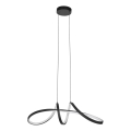 Eglo - LED RGBW prigušiva luster na sajli LED/22W/230V 2700-6500K crna