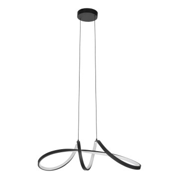 Eglo - LED RGBW prigušiva luster na sajli LED/22W/230V 2700-6500K crna