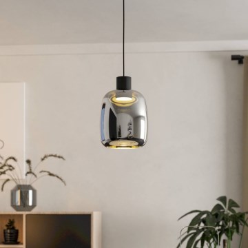 Eglo - LED RGBW prigušiva luster na sajli LED/3,7W/230V 2700-6500K crna ZigBee