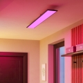 Eglo - LED RGBW prigušiva nadgradni panel LED/28W/230V 2700-6500K 120x15 cm crna