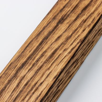 Eglo - LED RGBW prigušiva panel za površinsku montažu SALOBRENA-C WOOD LED/16W/230V 2700-6500K 34x34 cm braon + daljinski upravljač