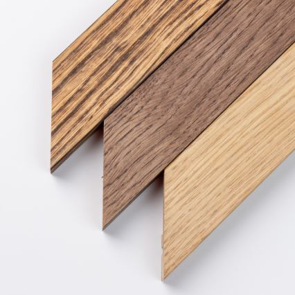 Eglo - LED RGBW prigušiva nadgradni panel SALOBRENA-C WOOD LED/34W/230V 2700-6500K 64x64 cm tamno braon + daljinski upravljač