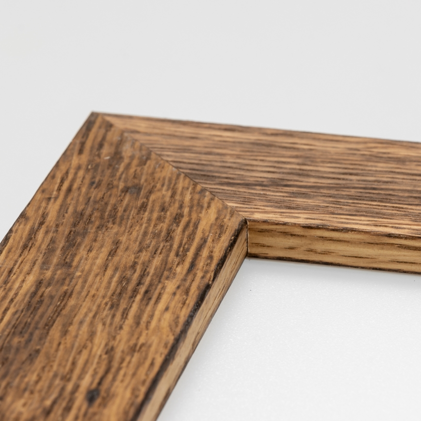 Eglo - LED RGBW prigušiva površinski plafonski panel SALOBRENA-C WOOD LED/21W/230V 2700-6500K 49,5x49,5 cm smeđa + daljinski upravljač