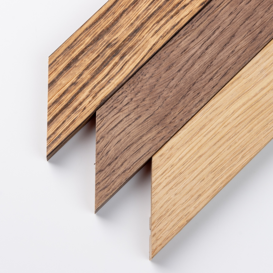Eglo - LED RGBW prigušiva površinski montiran panel SALOBRENA-C WOOD LED/30,5W/230V 2700-6500K 64x64 cm tamno braon + daljinski upravljač