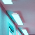 Eglo - LED RGBW prigušiva panel za površinsku montažu LED/28W/230V 2700-6500K 120x15 cm bela